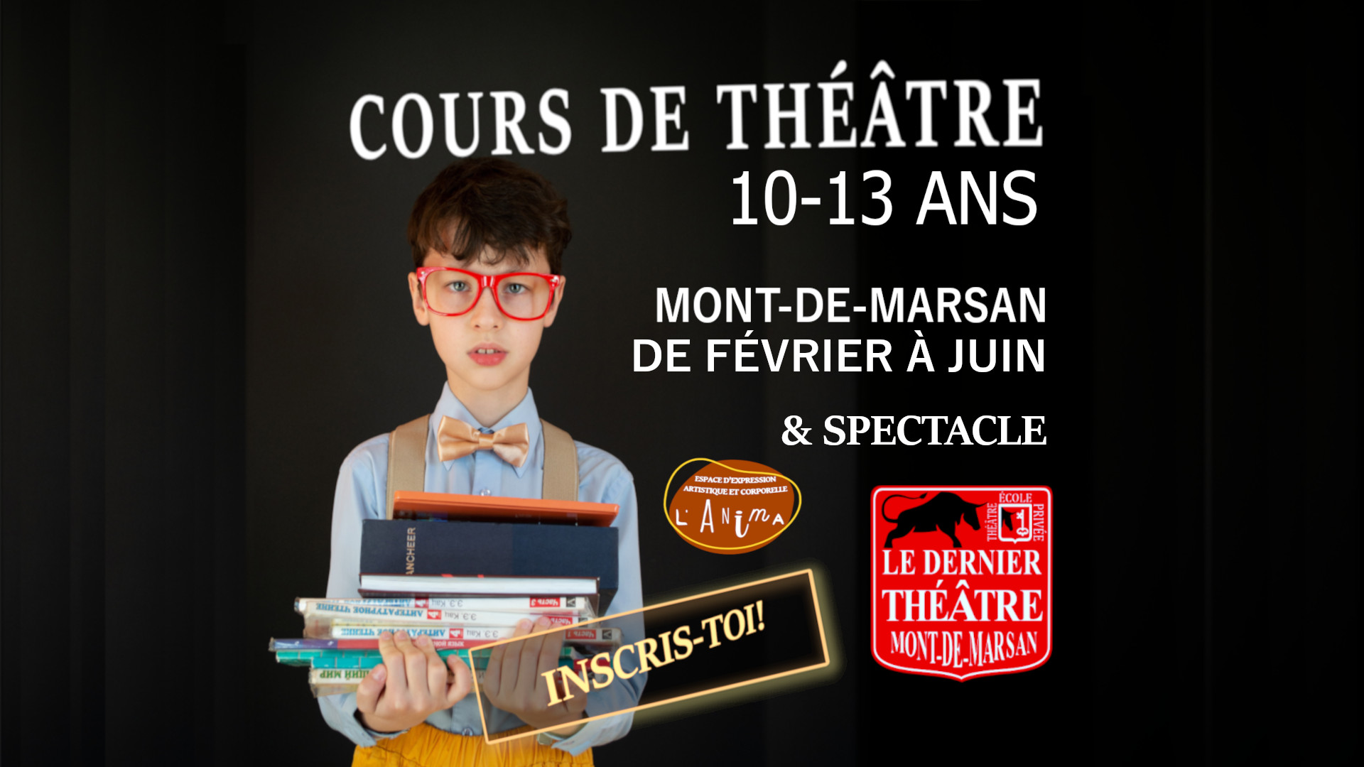 Le dernier théâtre - École privée art Dramatique - Cours Jeunes 10 13 ans semestre B