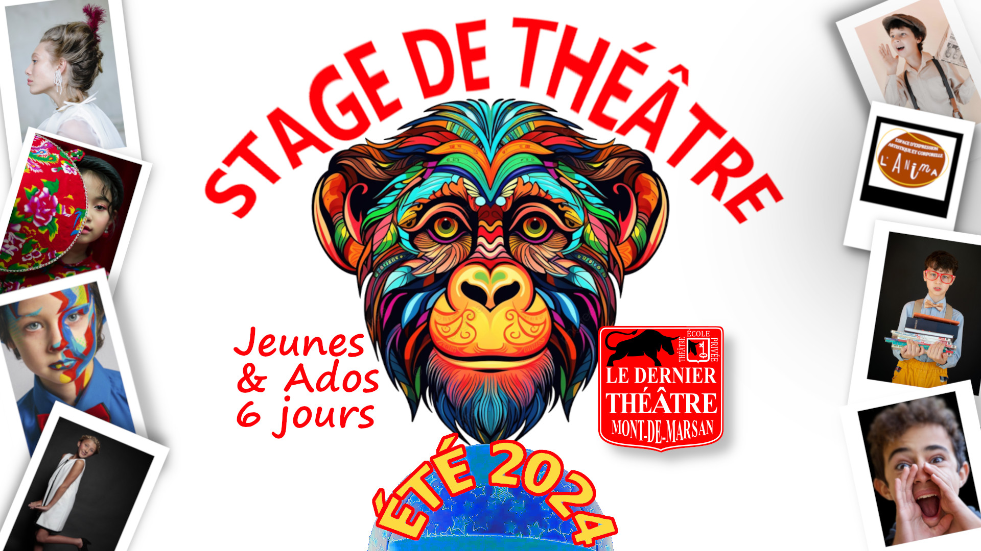 Le dernier théâtre - École privée art Dramatique - Stages Jeunes Ados Vacances été