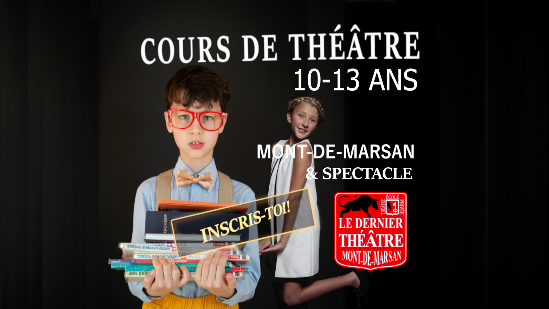 Le dernier théâtre - École privée art Dramatique - Cours Jeunes 10 13 ans