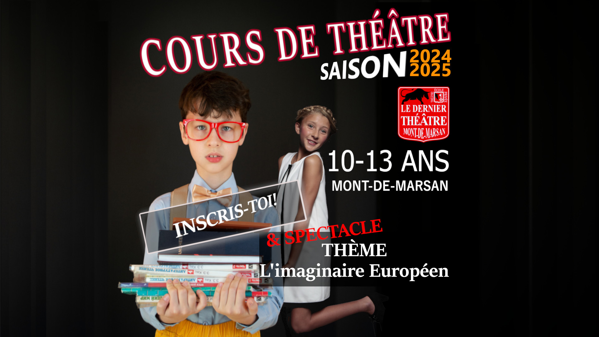 Le dernier théâtre - École privée art Dramatique - Cours Jeunes 10 13 ans